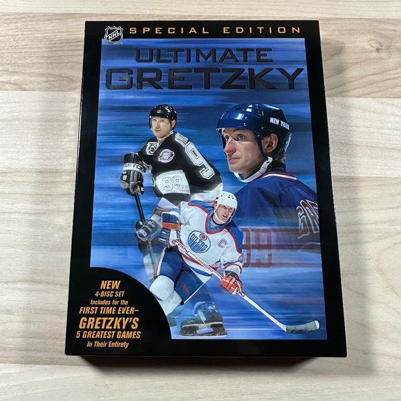 ULTIMATE GRETZKY Special Edition 4 DVD Set 2006 NHL EUC - Picture 1 of 7